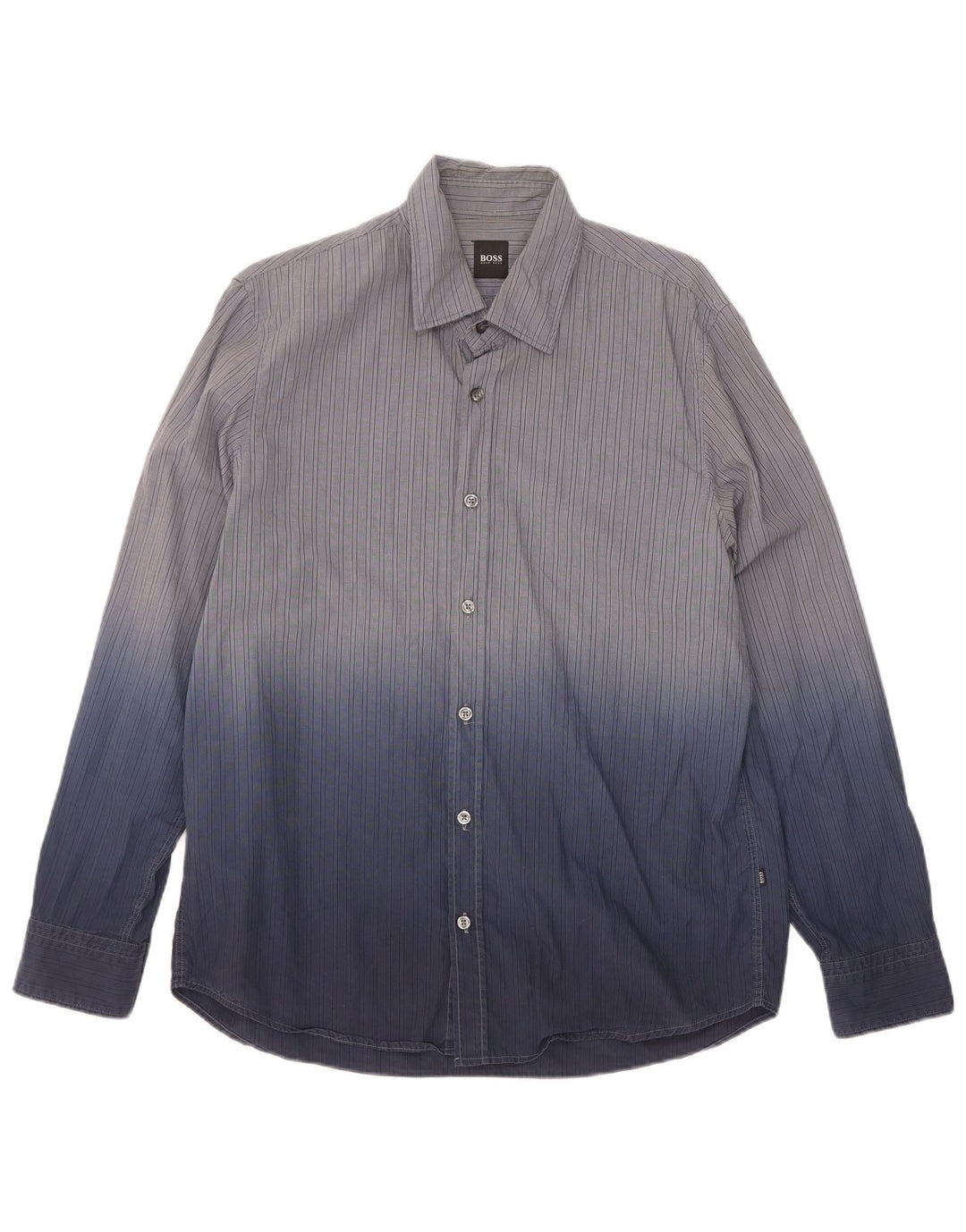 Ανδρικό πουκάμισο Hugo Boss Large Blue Tie Dye Cotton