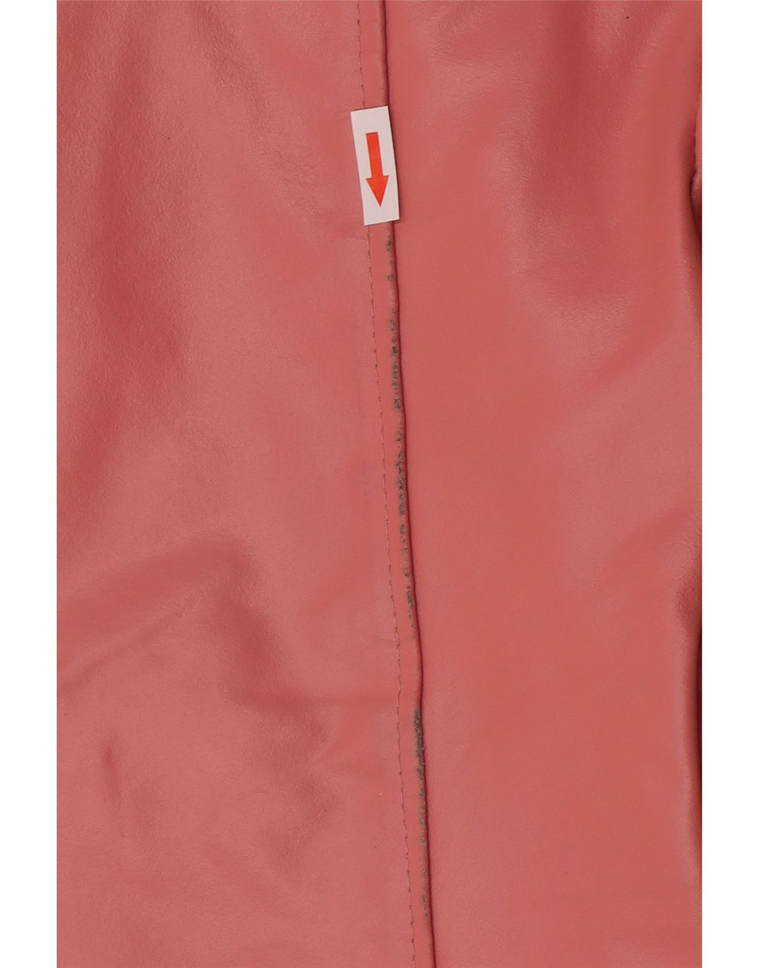 Vintage Γυναικείο Δερμάτινο Μπουφάν UK 14 Large Pink