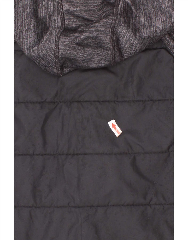 Under Armour Boys Hooded αθλητική φόρμα Top Jacket 7-8 Years Small Black