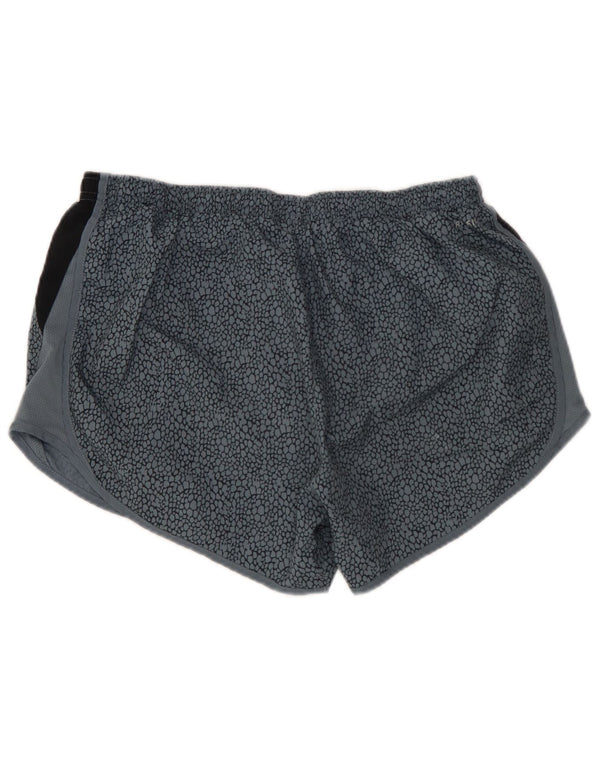 Γυναικείο αθλητικό σορτς NIKE Dri Fit UK 12 μεσαίου μπλε χρώματος πολυεστέρας