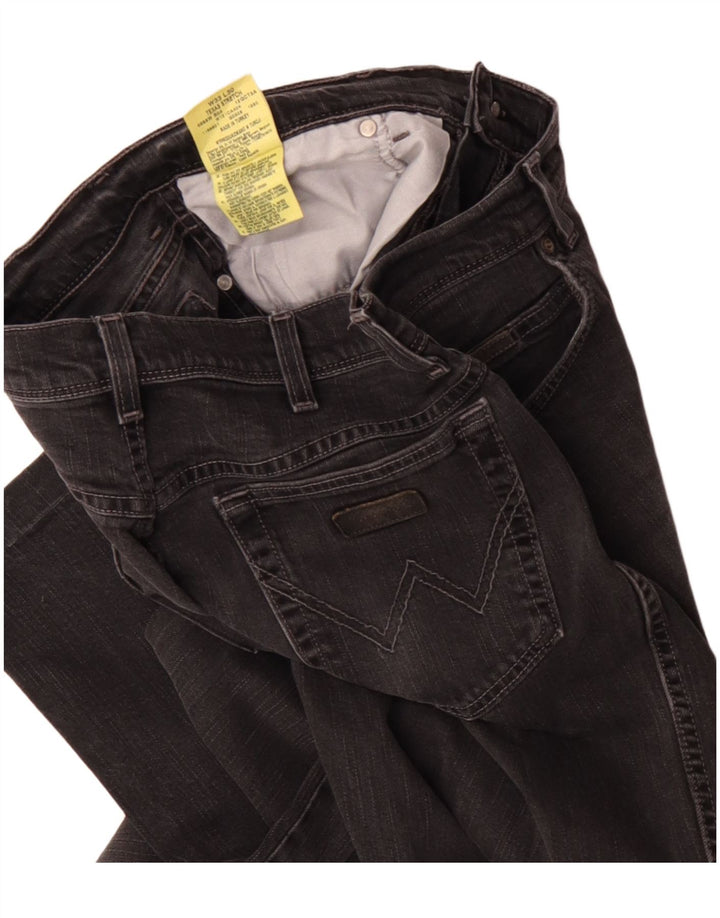 Ανδρικό τζιν ίσιο Wrangler Texas Stretch W33 L27 Μαύρο βαμβακερό