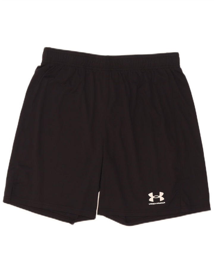Ανδρικό αθλητικό σορτς Under Armour μεγάλο μαύρο πολυεστέρα
