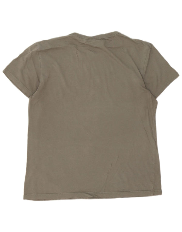 Ανδρικό γραφικό T-Shirt G-Star Top Medium Khaki Βαμβακερό