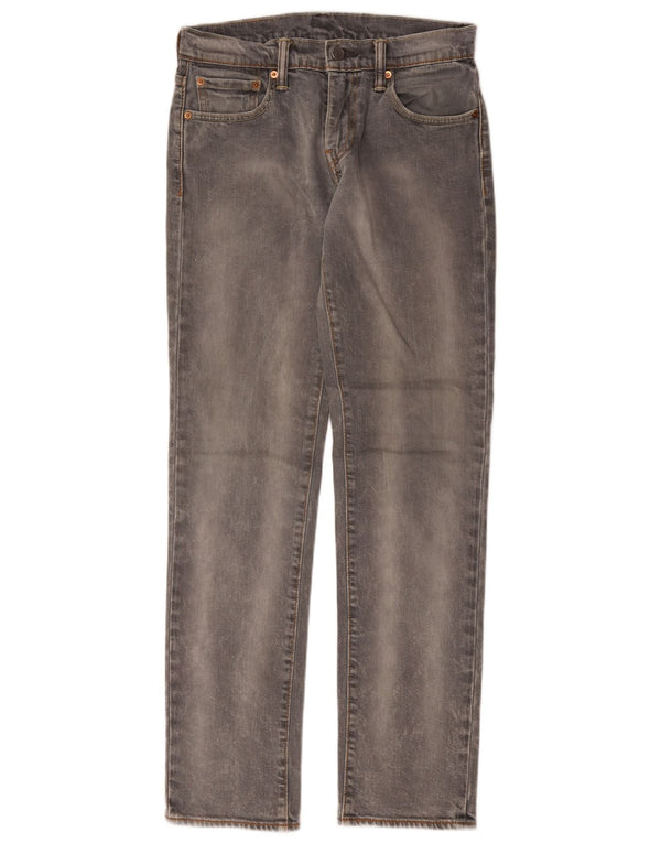 Levi's Mens 511 Slim Jeans W28 L32 Γκρι βαμβακερό