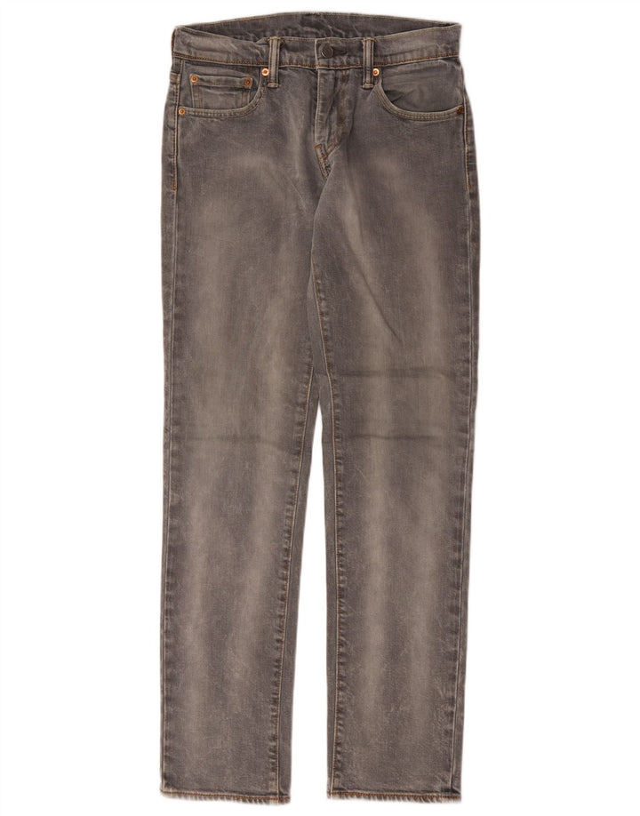 Levi's Mens 511 Slim Jeans W28 L32 Γκρι βαμβακερό