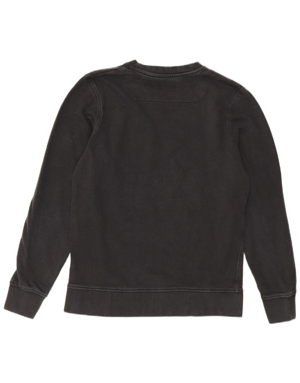 Jack & Jones Ανδρικό γραφικό φούτερ Jumper Μικρό μαύρο βαμβακερό