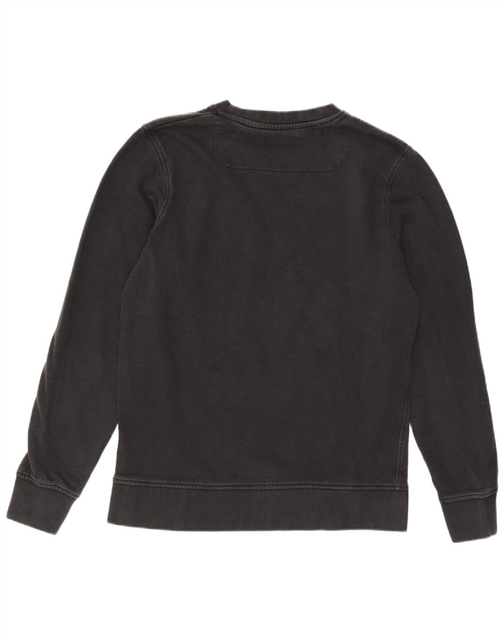 Jack & Jones Ανδρικό γραφικό φούτερ Jumper Μικρό μαύρο βαμβακερό