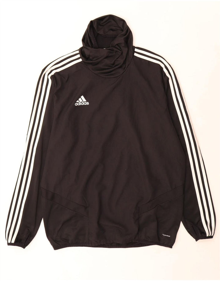 Adidas Ανδρικό Climawarm Roll Lack με μακρυμάνικο μαύρο πολυεστέρα