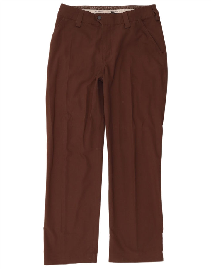 Ανδρικό Nike Golf Straight Παντελόνι Cargo με Χαλαρή Εφαρμογή W32 L31 Καφέ Πολυεστέρας