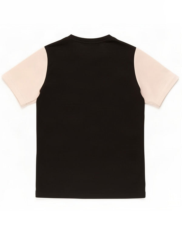 Nike Boys T-shirt Top 12-13 Years Large Black Colourblock