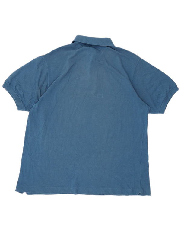 Ανδρικό πουκάμισο πόλο Lacoste 7 2XL Μπλε βαμβακερό