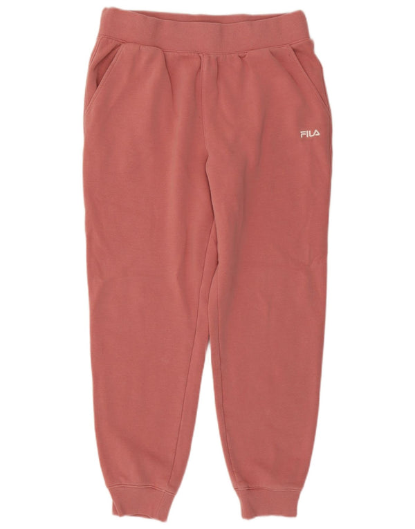 Fila Γυναικεία αθλητική φόρμα Παντελόνι Joggers UK 14 Large Pink Cotton