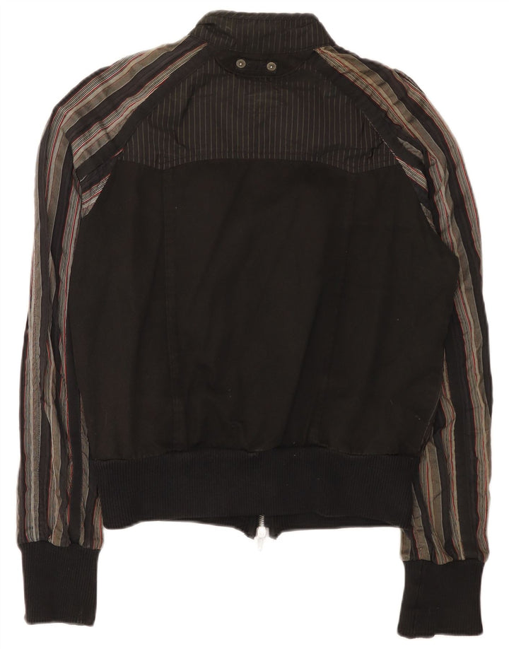 CNC ΚΟΣΤΟΥΜΙΑ NATIONAL Ανδρικό μπουφάν μπουφάν IT 36 Small μαύρο ριγέ βαμβακερό