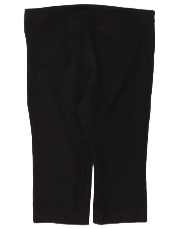 CHAPS Γυναικείο ίσιο παντελόνι Capri US 16 2XL W38 L19 Navy Blue Cotton