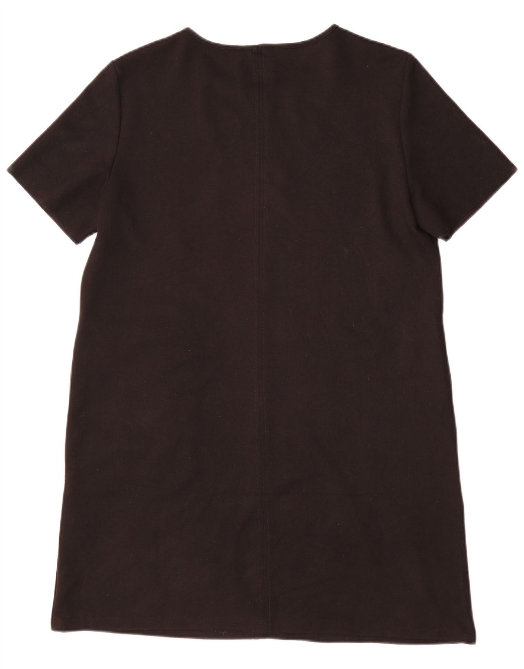 Zara Γυναικείο Φόρεμα Shift UK 16 Large Μαύρο Πολυεστέρας