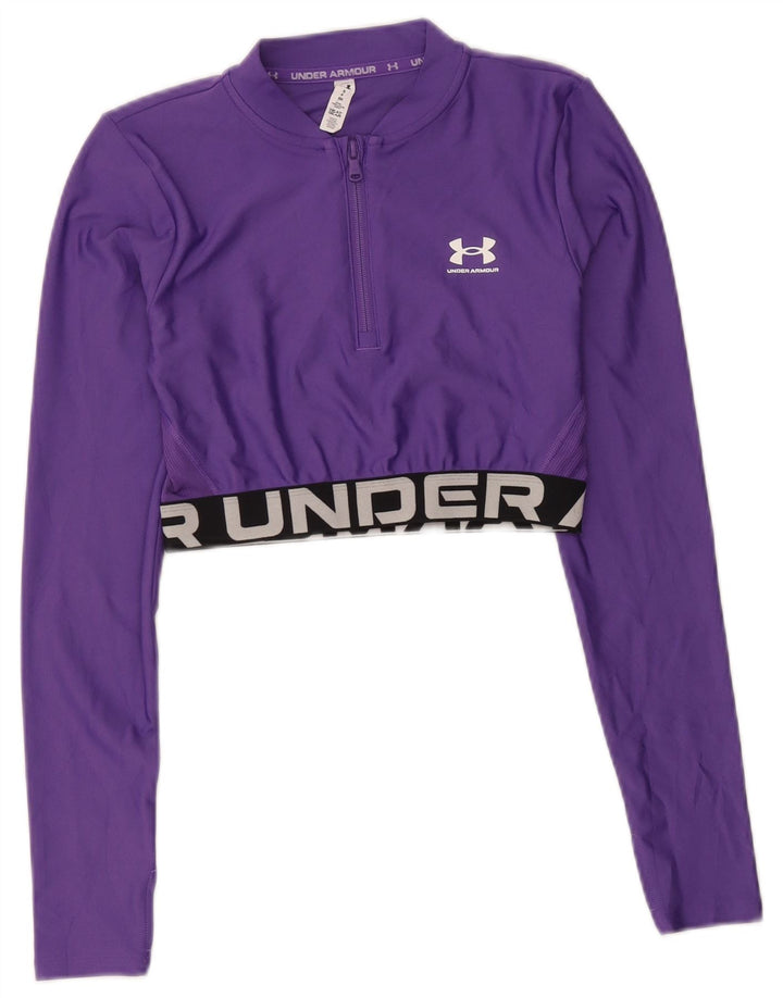 Under Armour Γυναικεία φόρμα πουλόβερ τοπ UK 10 Small Purple