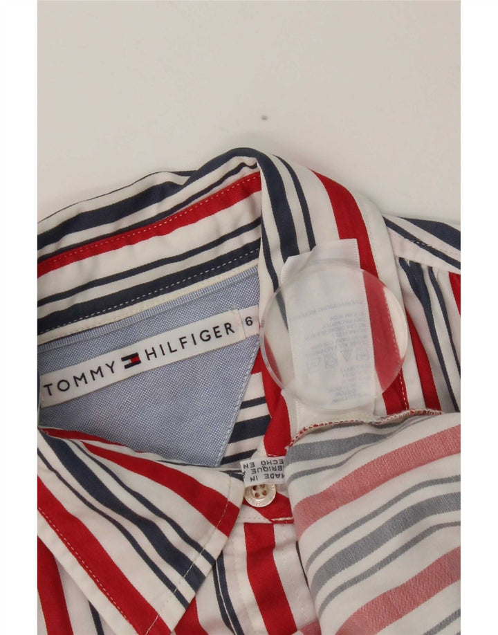 Tommy Hilfiger Γυναικείο Πουκάμισο US 6 Μεσαίο πολύχρωμο βαμβακερό ριγέ