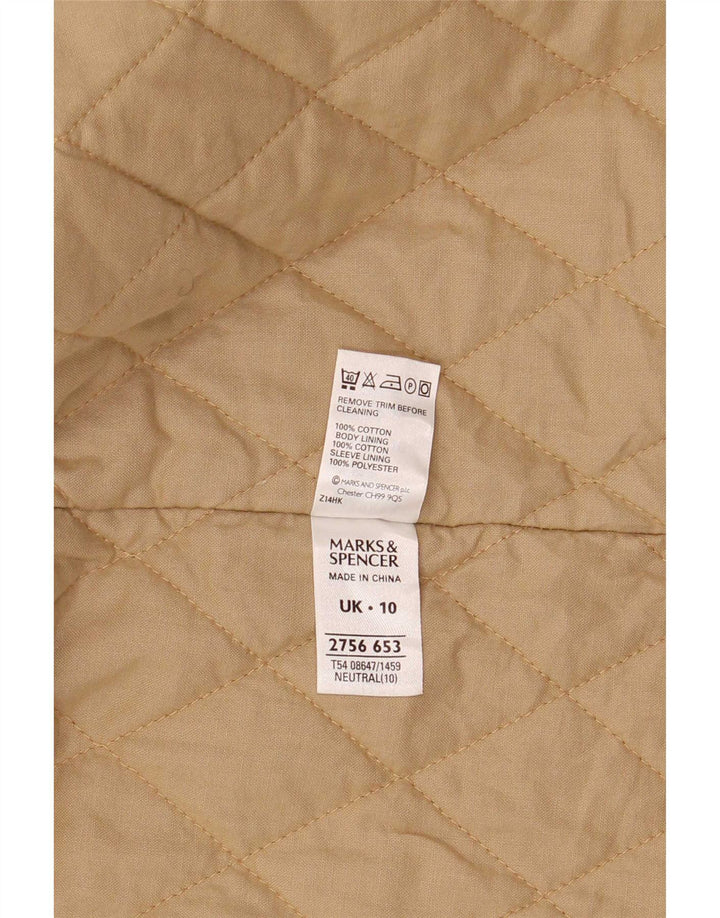 Marks & Spencer Γυναικείο μπουφάν με κουκούλα Parka UK 10 Small Beige