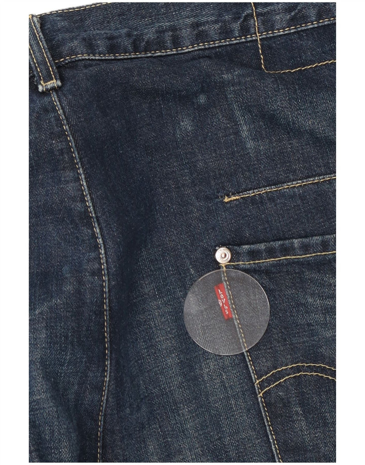 Ανδρικό τζιν Levi's Straight W36 L32 Navy Blue