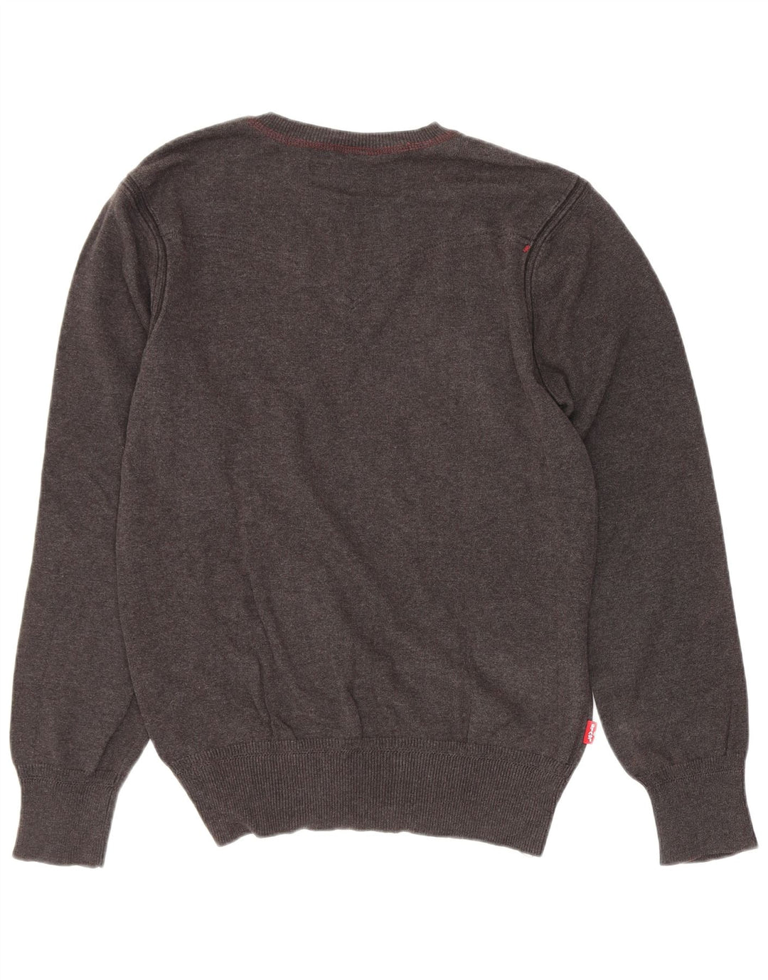 Ανδρικό πουλόβερ Levi's V-Neck Jumper Μικρό Γκρι βαμβακερό