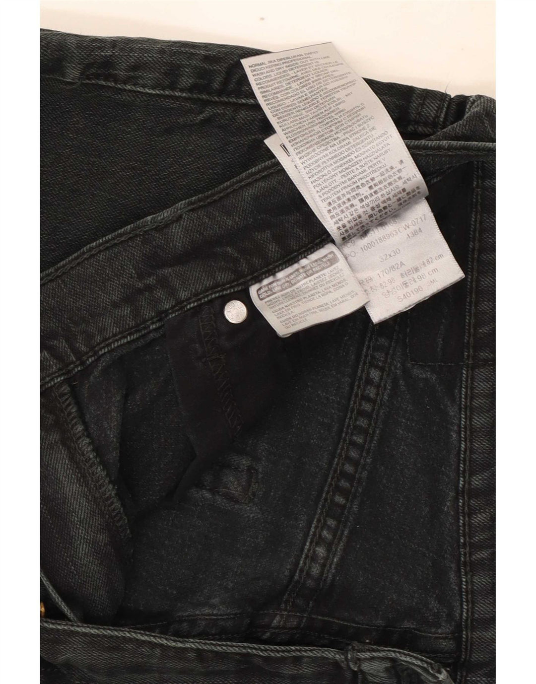 Ανδρικό τζιν Levi's Slim W32 L30 Γκρι βαμβακερό