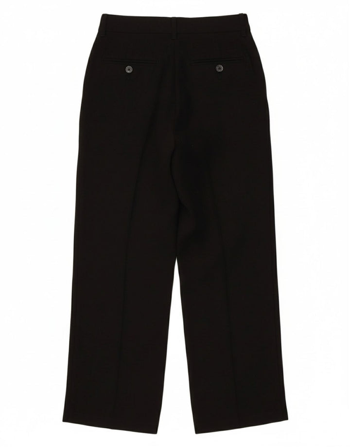 DOCKERS Boys Pegged Chino Trousers 9-10 Years W22 L23 Black Polyester