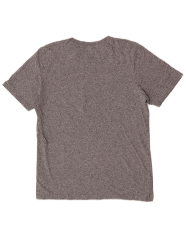 Adidas Boys Graphic T-Shirt Top 13-14 ετών Γκρι βαμβακερό