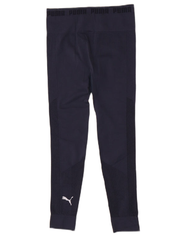 Puma Γυναικείο κολάν Crop UK 8 Small Navy Blue