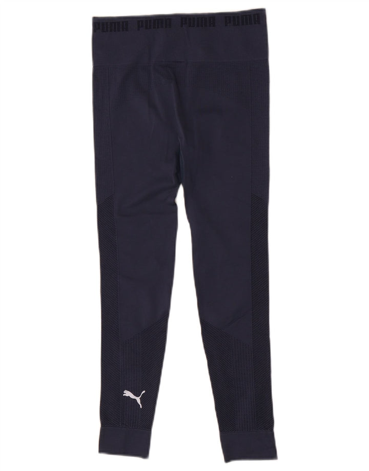 Puma Γυναικείο κολάν Crop UK 8 Small Navy Blue