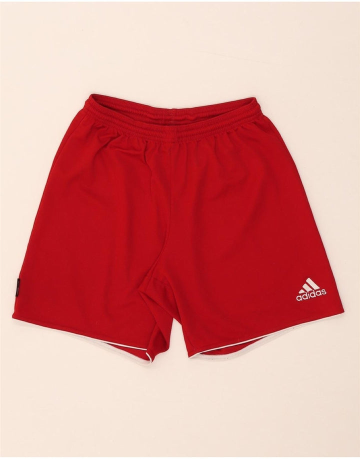 Ανδρικό αθλητικό σορτς Adidas Climalite Μικρό κόκκινο πολυεστέρα