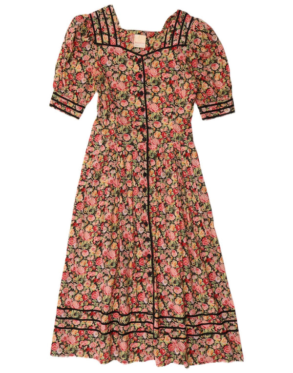 Γυναικείο μάξι φόρεμα Meico Landhaus Look UK 12 Medium πολύχρωμο Floral