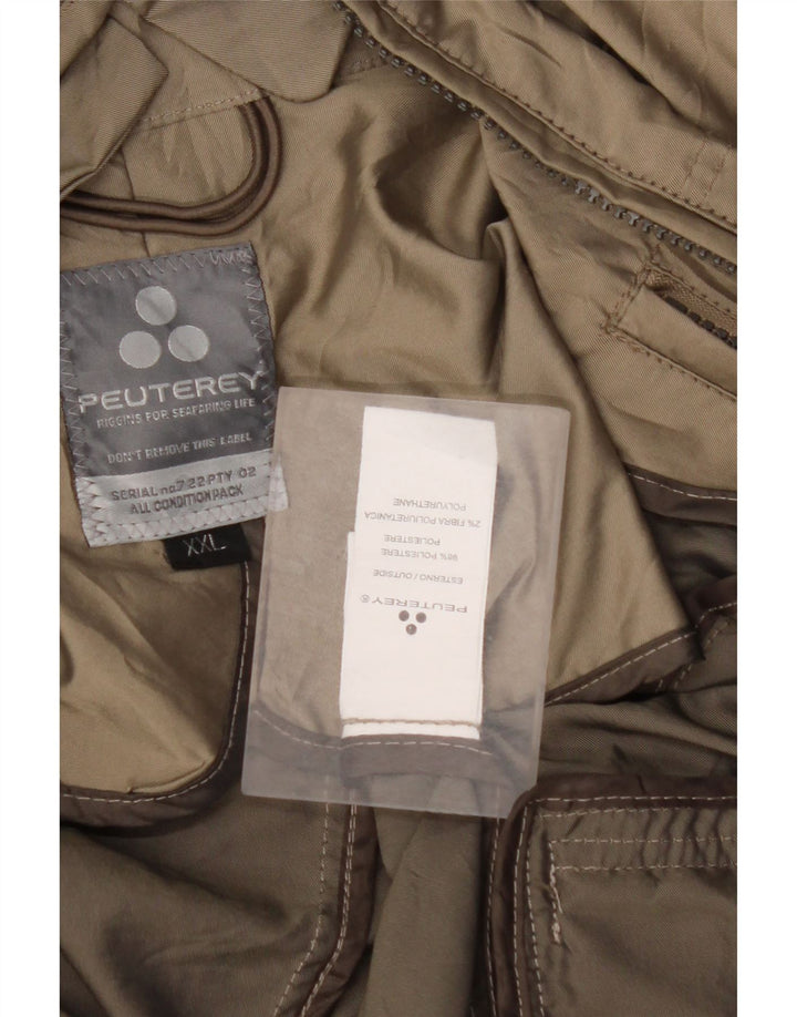 Γυναικείο μπουφάν PEUTEREY Bomber UK 20 2XL Green Polyester