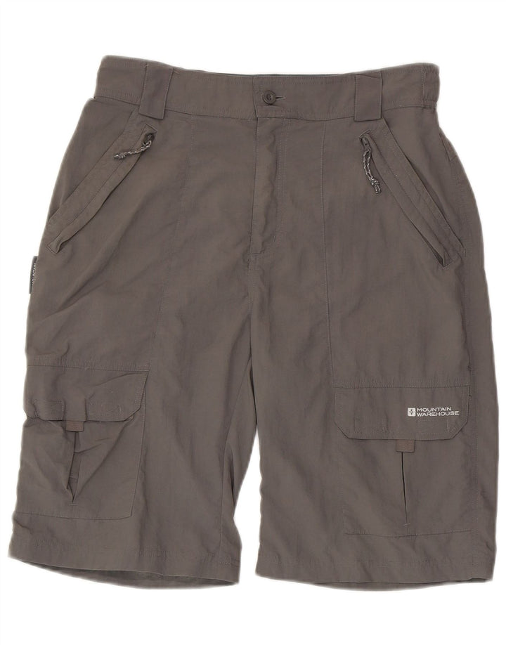 Ανδρικό σορτς Cargo Mountain Warehouse W30 Medium Grey Nylon