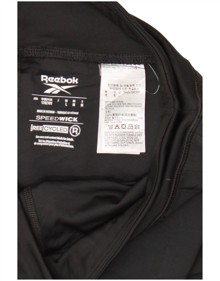 Reebok Γυναικείο Skort UK 14 Medium Black Polyester