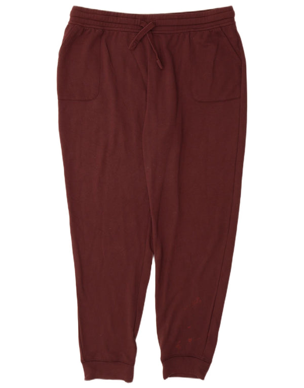 Γυναικεία αθλητική φόρμα Fat Face Παντελόνι Joggers UK 16 Large Burgundy Viscose