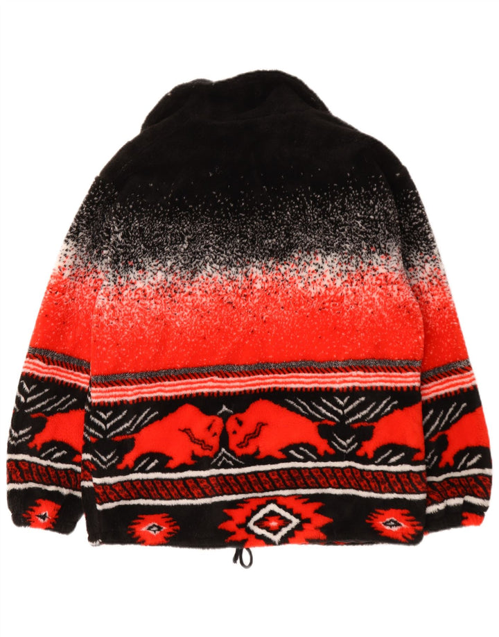 Vintage Ανδρικό Ζακέτα πουλόβερ UK 38 Medium Red Fair Isle