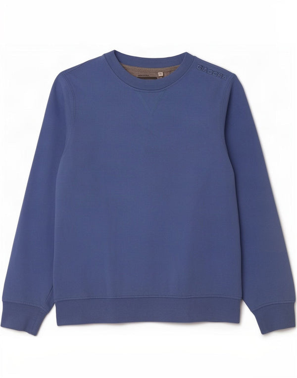 Φούτερ Diadora Boys Jumper 11-12 ετών XL Μπλε βαμβακερό