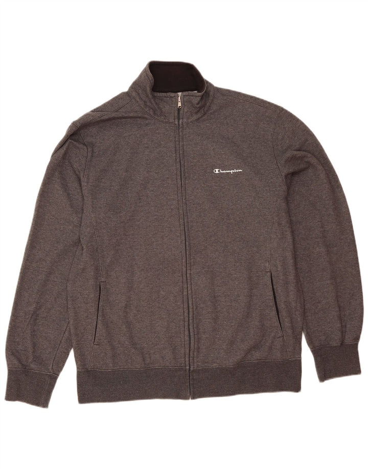 Ανδρική φόρμα Champion Top Jacket 2XL Γκρι βαμβακερό