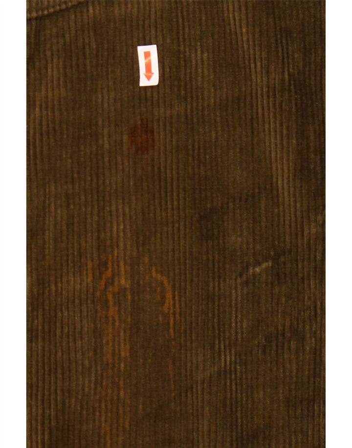 Ανδρικό ίσιο κοτλέ παντελόνι RITT W31 L29 Χακί