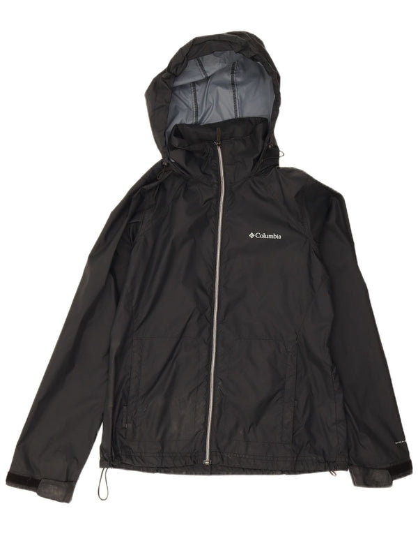 Ανδρικό μπουφάν βροχής Columbia Omni-Shield Hooded UK 38 Medium Black Nylon