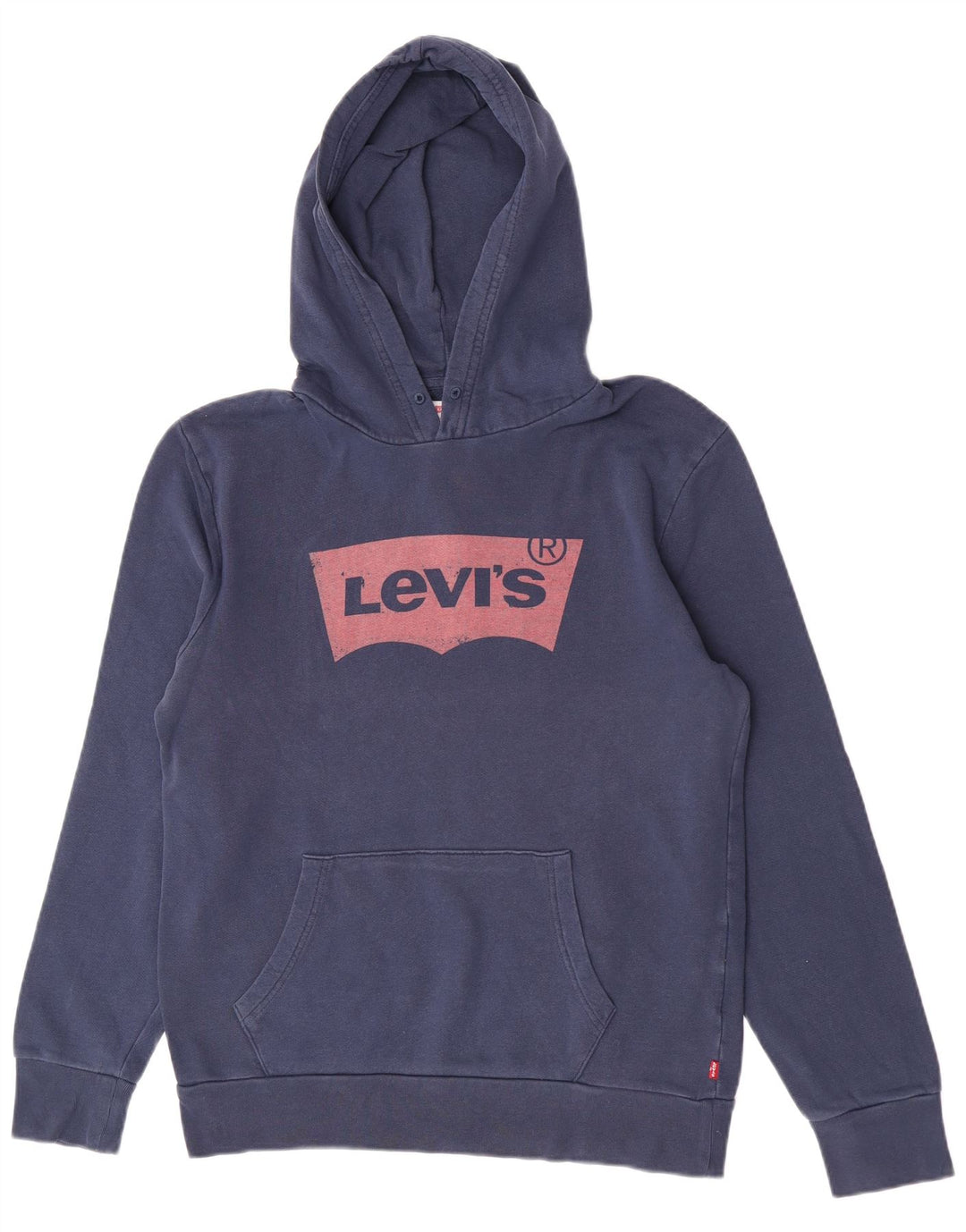 Ανδρικό γραφικό κουκούλα Levi's, μεσαίο ναυτικό, βαμβακερό
