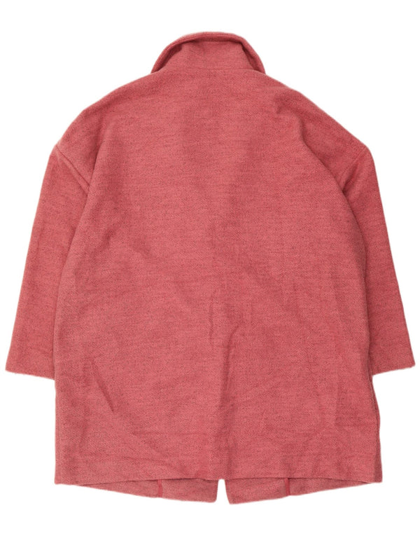 Marks & Spencer Γυναικείο Oversized Open πανωφόρι UK 20 2XL Pink Polyester