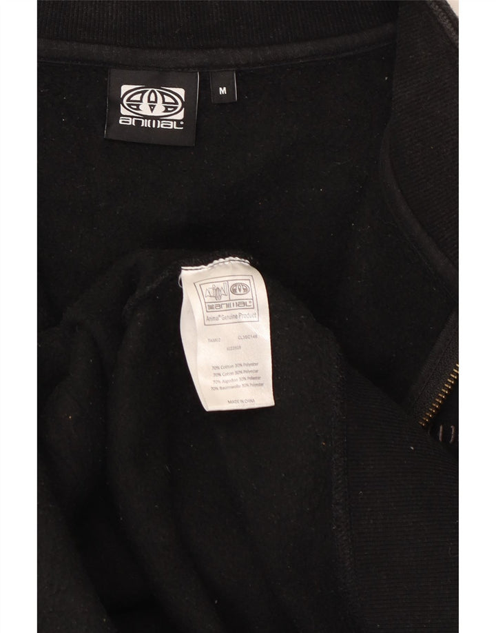 Ανδρική φόρμα Animal Graphic Top Jacket μεσαίο μαύρο βαμβακερό