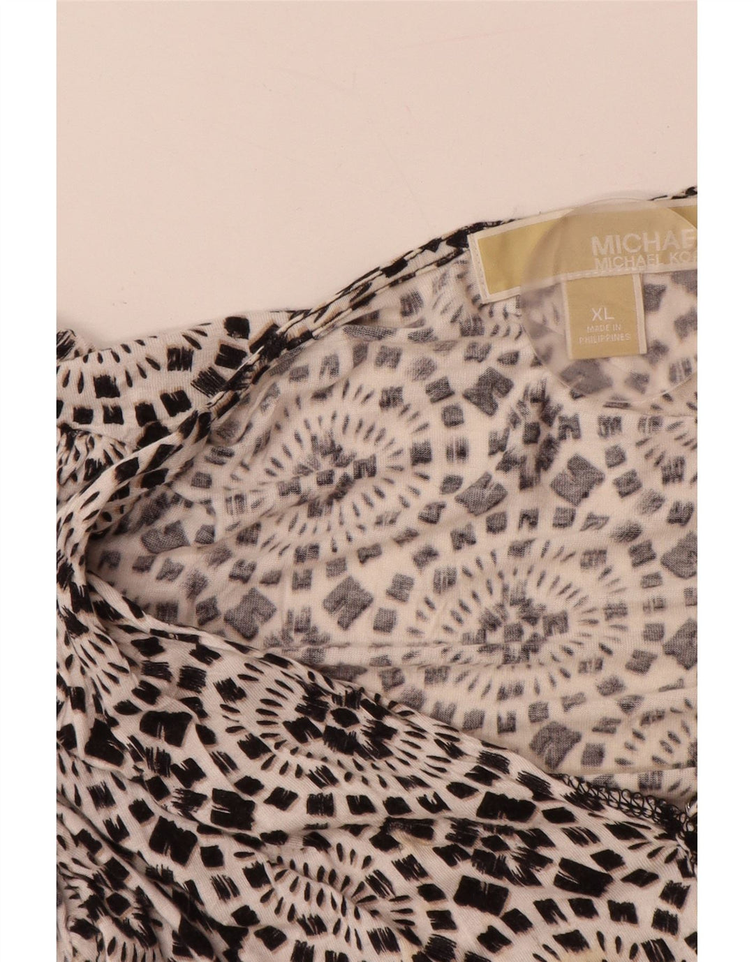 MICHAEL KORS Γυναικείο αμάνικο φόρεμα A-Line UK 18 XL Μαύρο φλοράλ ρεγιόν