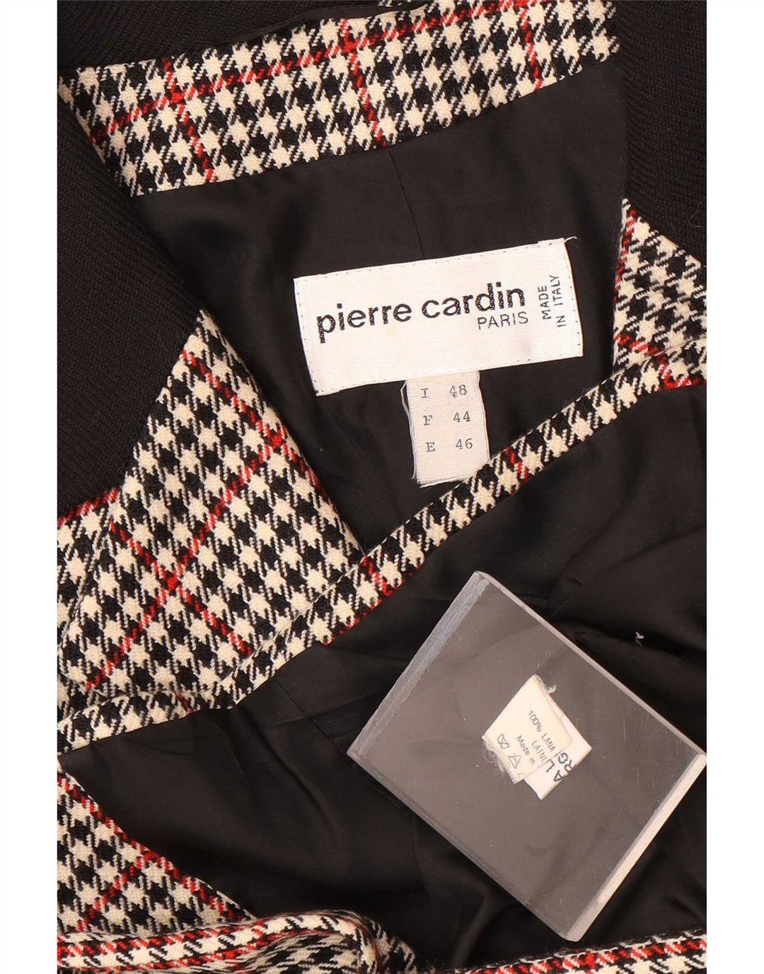 Pierre Cardin Γυναικείο τζάκετ σακάκι με 3 κουμπιά IT 48 XL Καφέ μαλλί