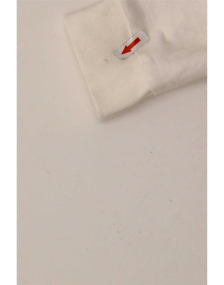 Ανδρικό γραφικό φούτερ Zara Trafaluc Jumper Medium White Colourblock