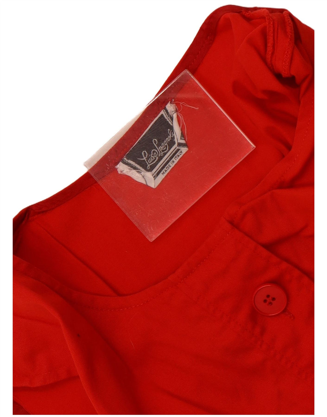 Luisa Spagnoli Γυναικείο Αμάνικο φόρεμα Shift UK 12 Medium Red