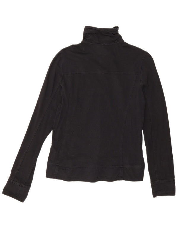 Champion Womens Easy Fit Top Jacket UK 10 Small Black