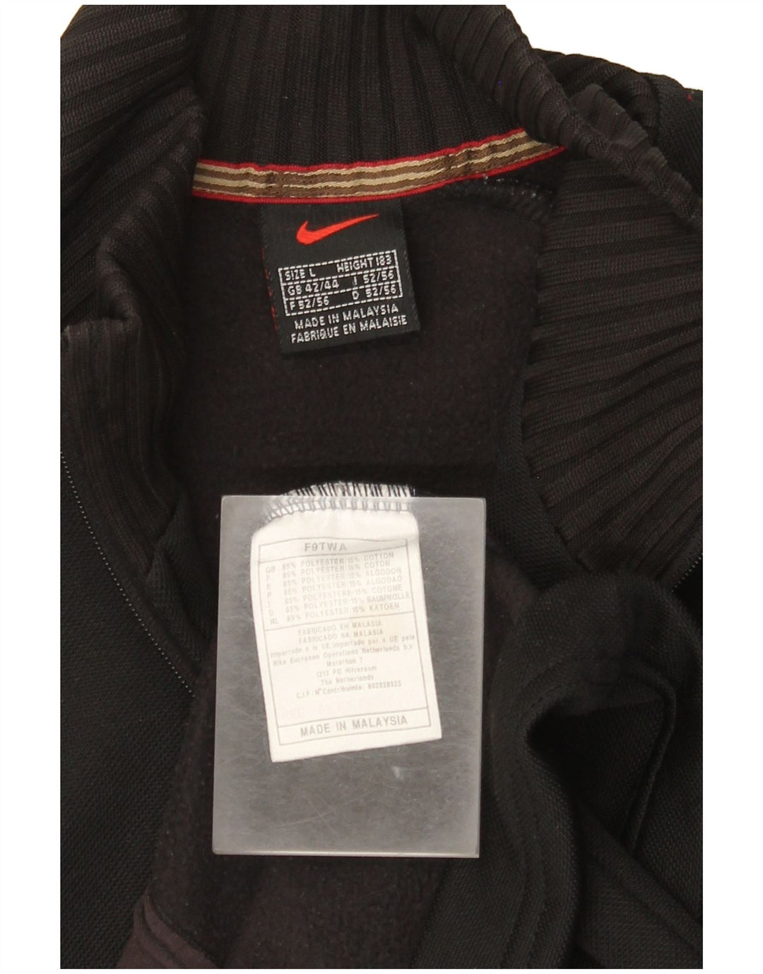 Ανδρική φόρμα Nike Top Jacket UK 42/44 Large Black Polyester