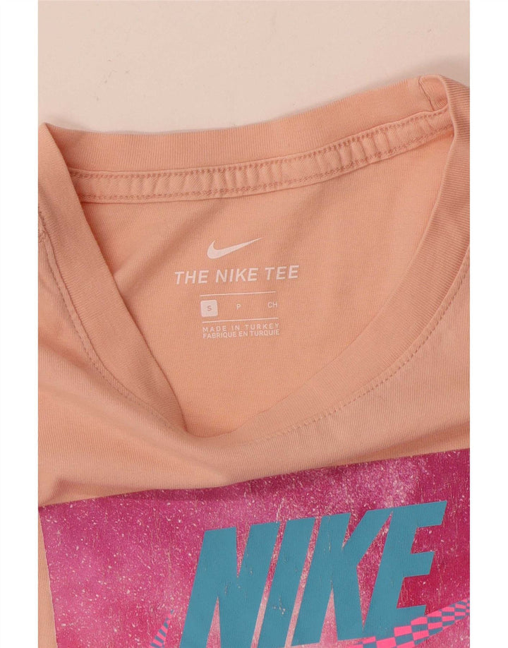 Ανδρικό γραφικό μπλουζάκι Nike, μικρό ροζ